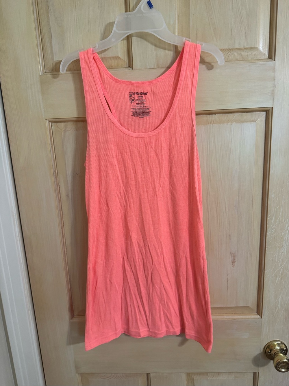 Coral tank top
